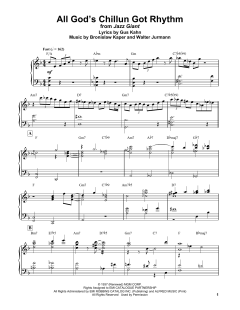 All God's Chillun Got Rhythm von Bud Powell (Download) 