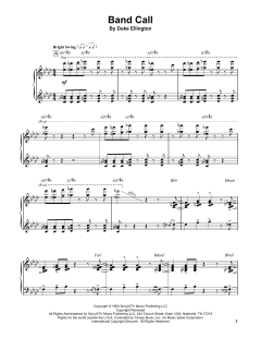 Band Call von Duke Ellington (Download) 