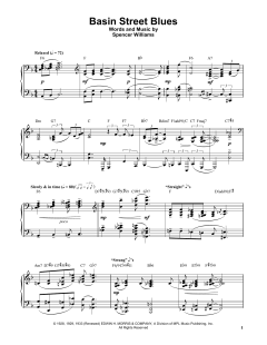Basin Street Blues von Oscar Peterson (Download) 