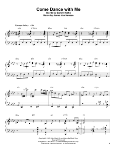 Come Dance With Me von Oscar Peterson (Download) 