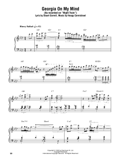 Georgia On My Mind von Ray Charles (Download) 