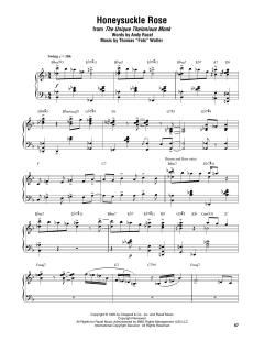 Honeysuckle Rose von Thelonious Monk (Download) 