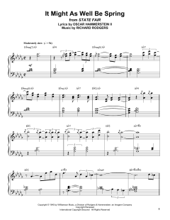 It Might As Well Be Spring von Richard Rodgers (Download) 
