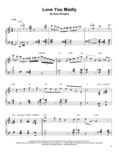Love You Madly von Duke Ellington (Download) 