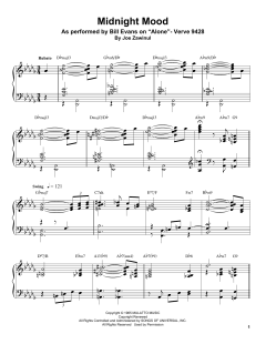 Midnight Mood von Bill Evans (Download) 