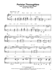 Parisian Thoroughfare von Bud Powell (Download) 