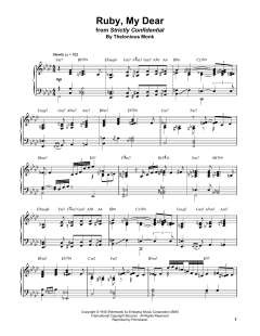 Ruby, My Dear von Bud Powell (Download) 