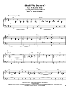 Shall We Dance? von Richard Rodgers (Download) 