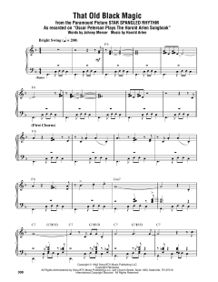 That Old Black Magic von Harold Arlen (Download) 