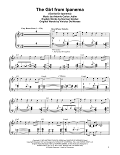 The Girl From Ipanema von Vince Guaraldi (Download) 