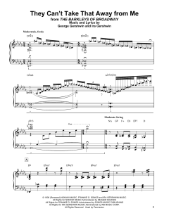 They Can't Take That Away From Me von Ira Gershwin (Download) 