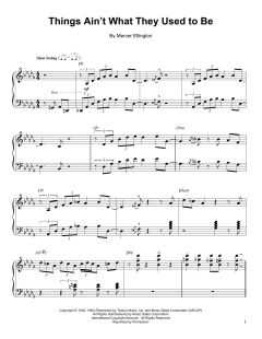 Things Ain't What They Used To Be von Oscar Peterson (Download) 