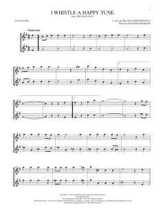 I Whistle A Happy Tune von Rodgers & Hammerstein (Download) 