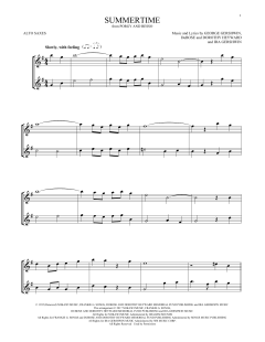 Summertime von George Gershwin (Download) 