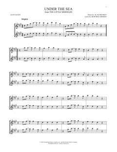 Under The Sea von Alan Menken (Download) 
