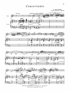 Concertante von Emile Paladilhe (Download) 