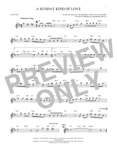 A Sunday Kind Of Love von Etta James (Download) 