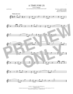 A Time For Us von Nino Rota (Download) 