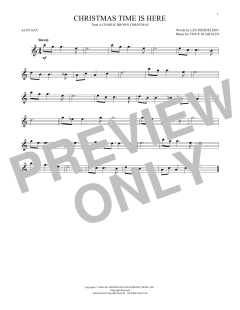 Christmas Time Is Here von Lee Mendelson (Download) 