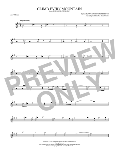 Climb Ev'ry Mountain von Rodgers & Hammerstein (Download) 