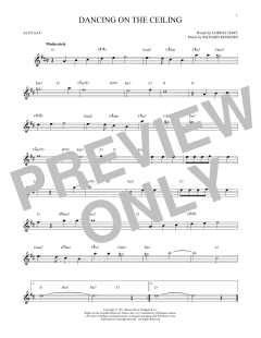 Dancing On The Ceiling von Lorenz Hart (Download) 