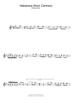 Habanera von Georges Bizet (Download) 