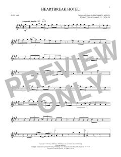 Heartbreak Hotel von Elvis Presley (Download) 