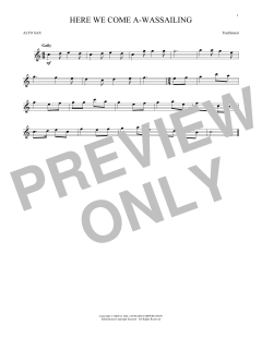 Here We Come A-Wassailing von Traditional (Download) 