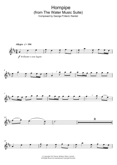 Hornpipe von Georg Friedrich Händel (Download) 