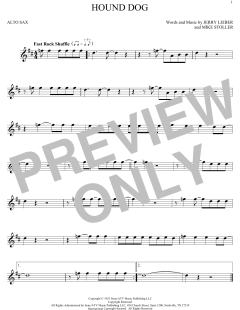 Hound Dog von Elvis Presley (Download) 