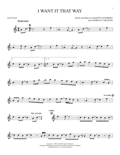 I Want It That Way von Backstreet Boys (Download) 