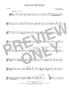 King Of The Road von Randy Travis (Download) 