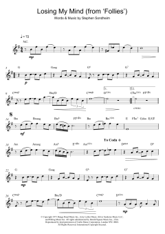 Losing My Mind von Stephen Sondheim (Download) 