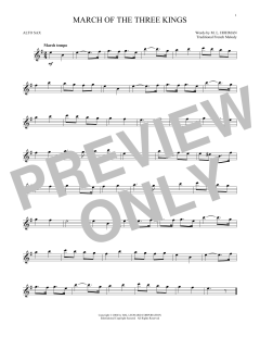 March Of The Three Kings von M.L. Hohman (Download) 