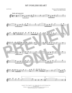 My Foolish Heart von Victor Young (Download) 