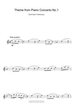 Piano Concerto No. 1 in B Flat Minor Op. 23 von Peter Iljitsch Tschaikowsky (Download) 