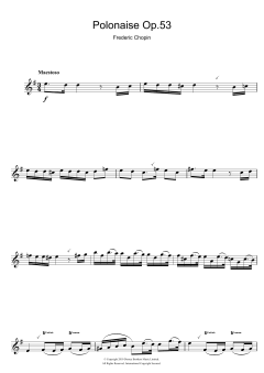 Polonaise Opus 53 (Download) 