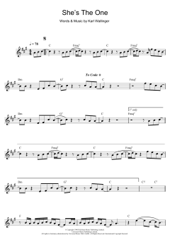She's The One von Robbie Williams (Download) 