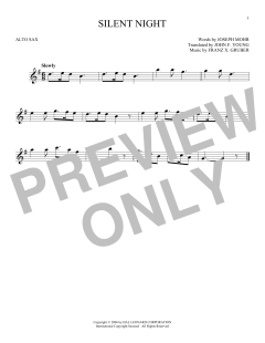 Silent Night von Franz Xaver Gruber (Download) 