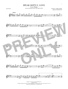 Speak Softly, Love von Andy Williams (Download) 