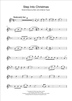 Step Into Christmas von Elton John (Download) 