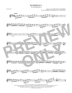 Suddenly von Alain Boublil (Download) 