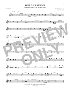 Sweet Surrender von John Denver (Download) 