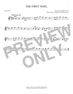 The First Noel von W. Sandys' Christmas Carols (Download) 