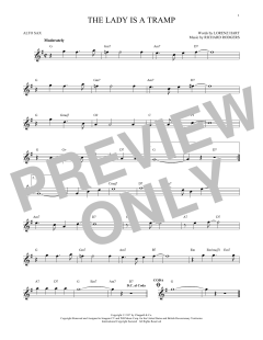 The Lady Is A Tramp von Lorenz Hart (Download) 