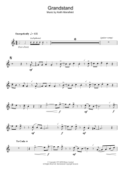 Theme from Grandstand von Keith Mansfield (Download) 