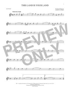 This Land Is Your Land von Woody Guthrie (Download) 