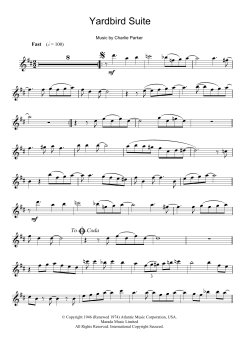 Yardbird Suite von Charlie Parker (Download) 