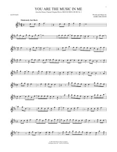You Are The Music In Me von Jamie Houston (Download) 
