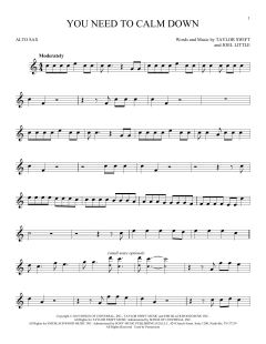 You Need To Calm Down von Taylor Swift (Download) 